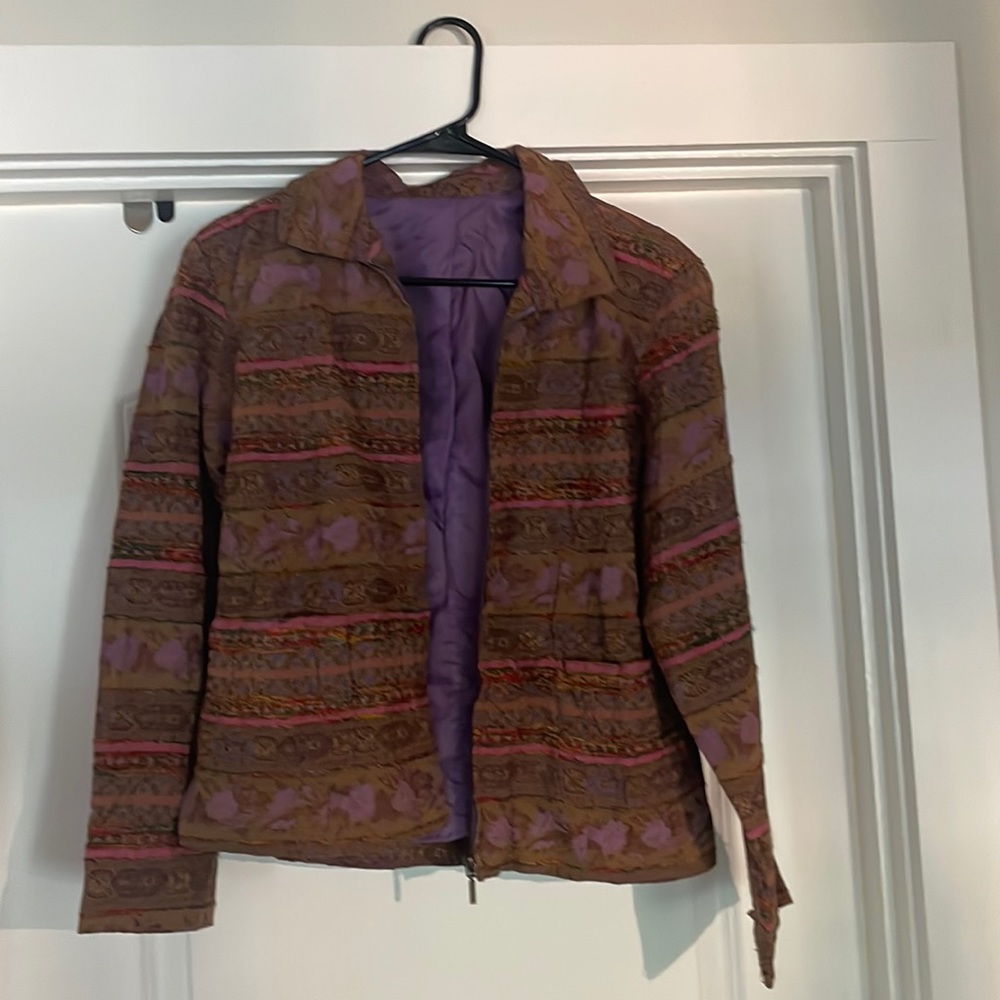 Purple vintage jacket